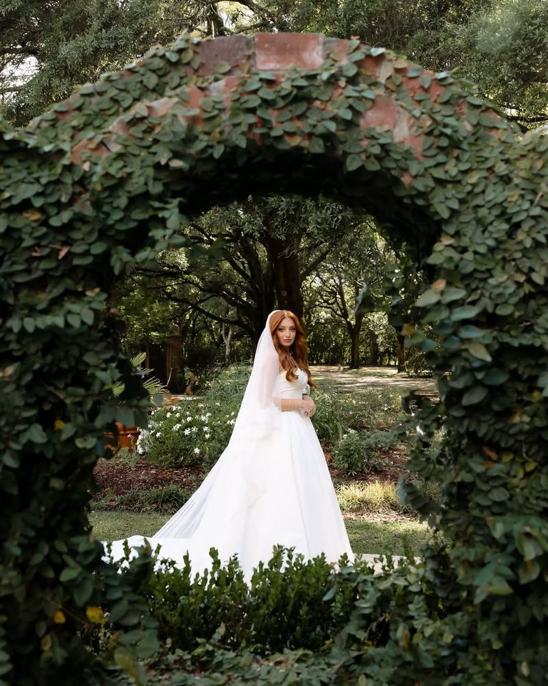 Bridal hair and makeup portrait