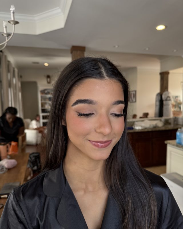 Natural glow makeup